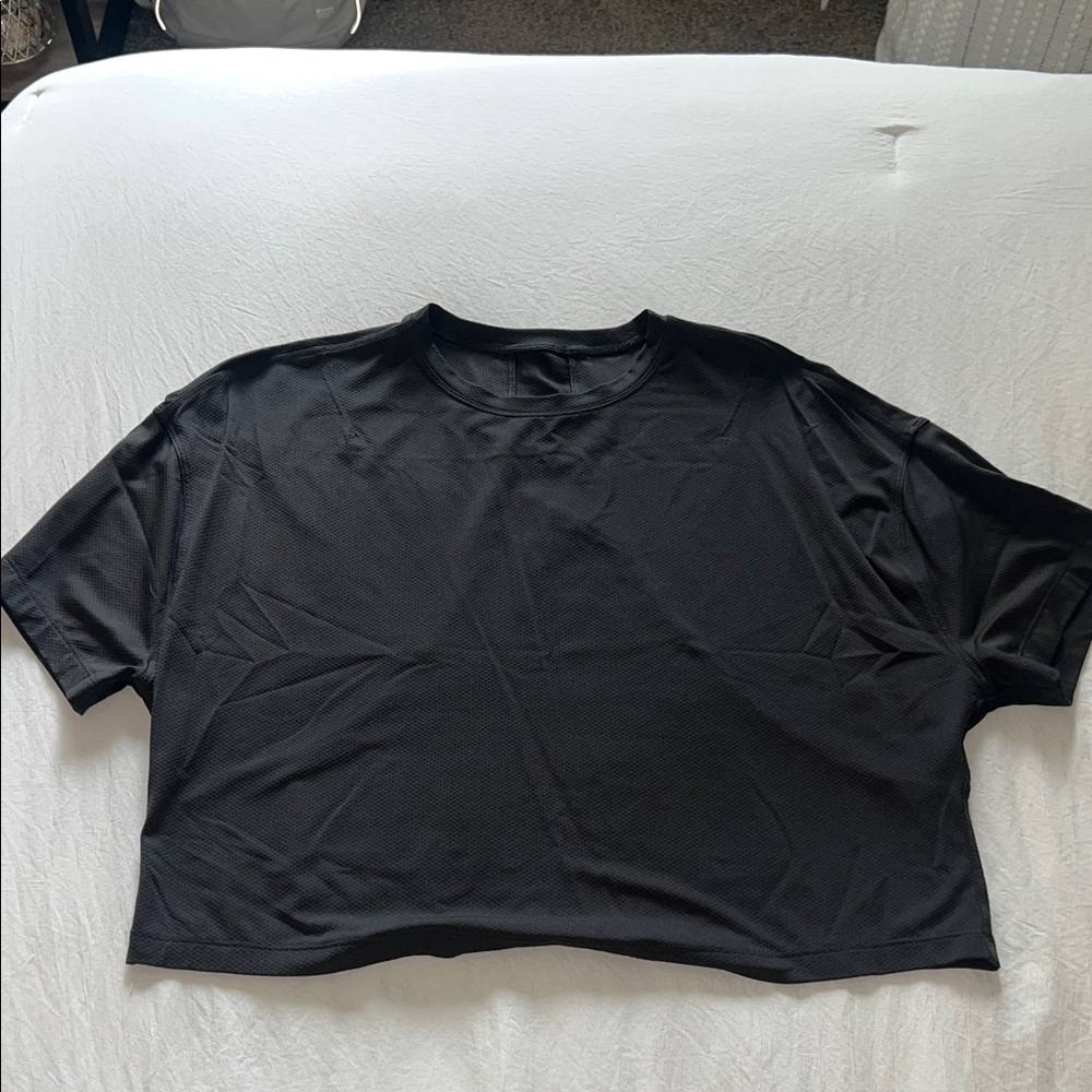 Lululemon Graphite Grey Workout Top; Size women’s 6